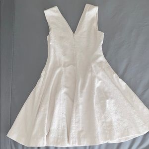 White Midi Dress